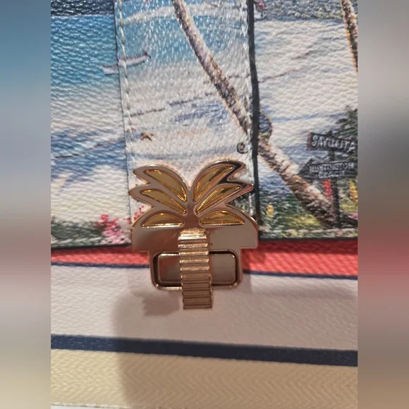 PARFOIS COCONUT CROSS BAG WOMEN'S DESERTCART GIBRALTOR NWOT. - Picture 9 of 16